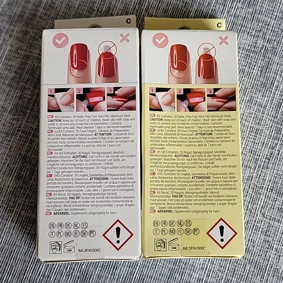 2 Packs imPRESS X LoveShackFancy Press On Nails Limited Edition New - Picture 5 of 5